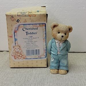 A FATHER IS THE BEARER OF STRENGTH 1993‎ Cherished Teddies #624888